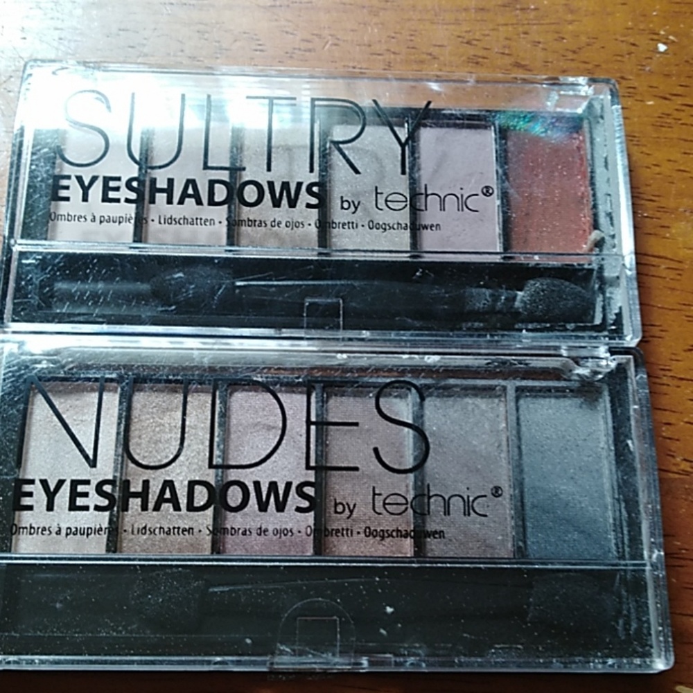 Two new eye shadow compacts nudes and sultry